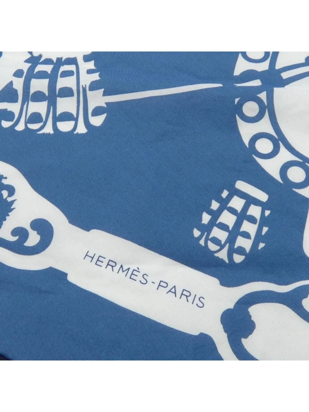 Hermes Court Harness Lozange Stole Scarf